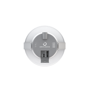 Green Creative SLFTG3/4/9CCT5S/DUALDIM 4 Inch SELECTFIT Retrofit Downlight Wattage/CCT Selectable 6W/7.5W/9W 2700K/3000K/3500K/4000K/5000K DualDim 90 CRI White (38633)