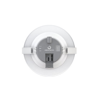 Green Creative SLFTG3/6HO/9CCT5S/DUALDIM 6 Inch SELECTFIT Retrofit Downlight Wattage/CCT Selectable 18W/24W/30W 2700K/3000K/3500K/4000K/5000K DualDim 90 CRI White (38635)