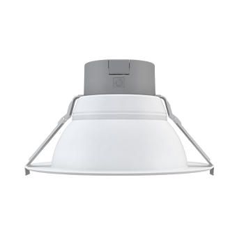 Green Creative LED 8 Inch SELECTFIT Retrofit Downlight Wattage/CCT Selectable DualDim 90 CRI White