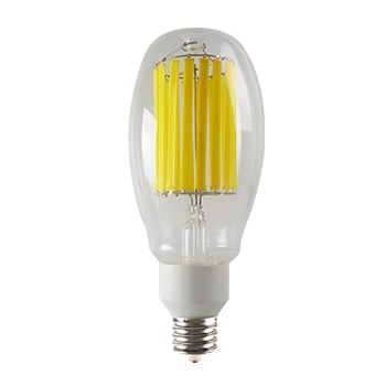 Green Creative 80FHIDDIM/ED37/840/277V/EX39 Filament HID LED ED37 Bulb EX39 Base 80W High Output 15000Lm 4000K 82 CRI 120-277V (38766)