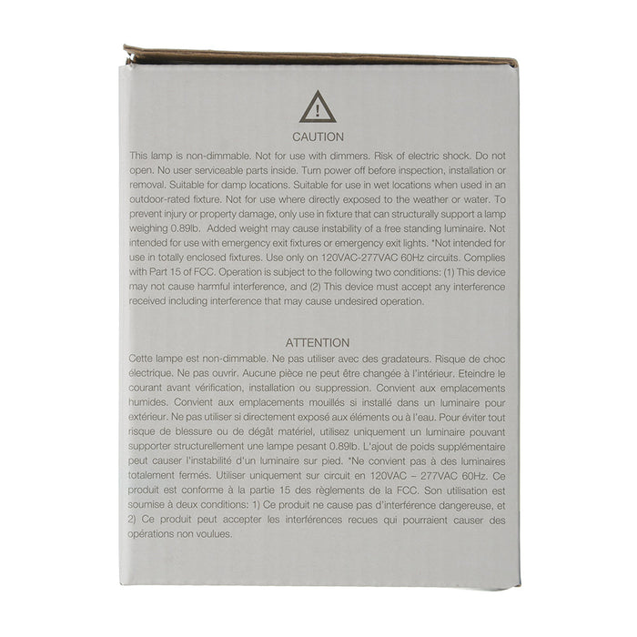 Green Creative 19.5PAR30HO/940NF25/277V PAR30 19.5W High Output High 90 CRI 120-277V Non-Dimmable 4000K (98208)