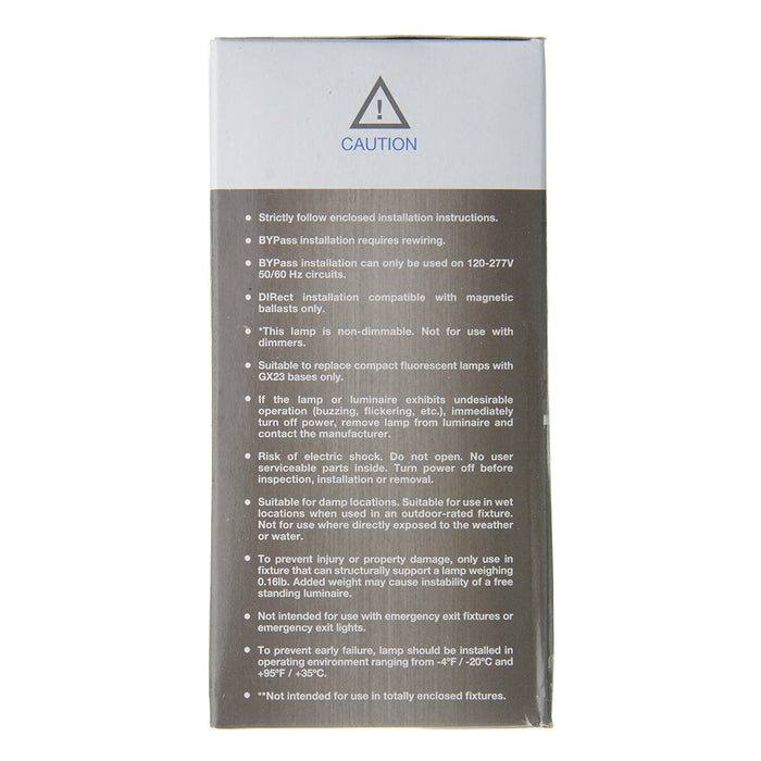 Green Creative 5.5PLSV/827/HYB/GX23 PLS V GX23 5.5W PL Edge Series Hybrid 2700K (98403)