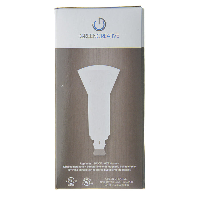 Green Creative 5.5PLSV/827/HYB/GX23 PLS V GX23 5.5W PL Edge Series Hybrid 2700K (98403)