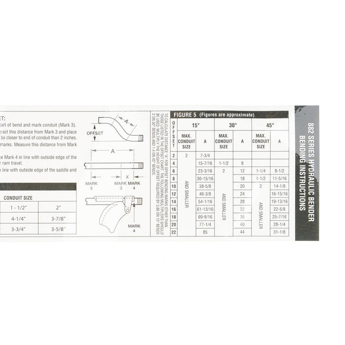 Greenlee Decal-Bender Ram Travel 882 (29940)