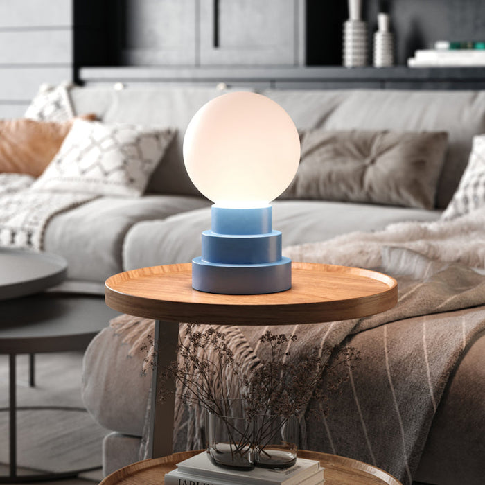 Bulbrite GLOBE/TL/AV Cordless Indoor Modern Table Lamp Globe 3.7V 2700K 90 CRI 300Lm Avalon (K70204)