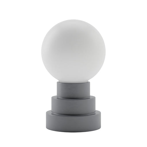 Bulbrite GLOBE/TL/IR Cordless Indoor Modern Table Lamp Globe 3.7V 2700K 90 CRI 300Lm Iron (K70202)