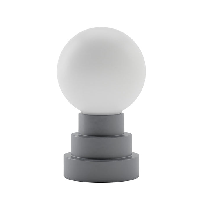 Bulbrite GLOBE/TL/IR Cordless Indoor Modern Table Lamp Globe 3.7V 2700K 90 CRI 300Lm Iron (K70202)