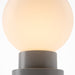 Bulbrite GLOBE/TL/IR Cordless Indoor Modern Table Lamp Globe 3.7V 2700K 90 CRI 300Lm Iron (K70202)