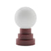 Bulbrite GLOBE/TL/OX Cordless Indoor Modern Table Lamp Globe 3.7V 2700K 90 CRI 300Lm Oxblood (K70201)