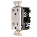 Leviton GreenConnect Wireless 20A Duplex Receptacle With Downstream Control 120V 50/60Hz White (ZBR20-1SW)