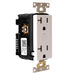 Leviton GreenConnect Wireless 20A Duplex Receptacle With Downstream Control 120V 50/60Hz White (ZBR20-1SW)