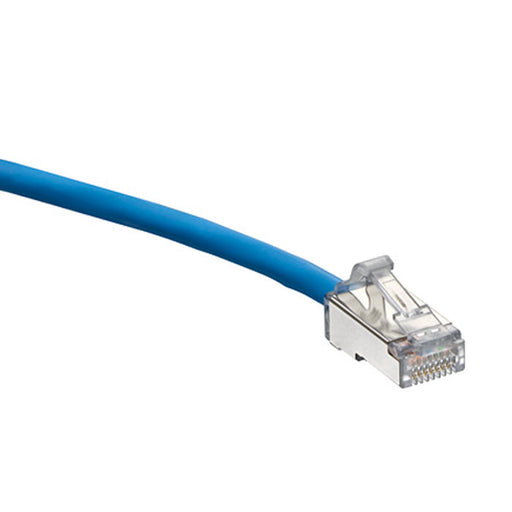 Leviton CAT6a CMP Stranded Cord Plug To Plug 20 Foot Blue (6ASP0-20L)