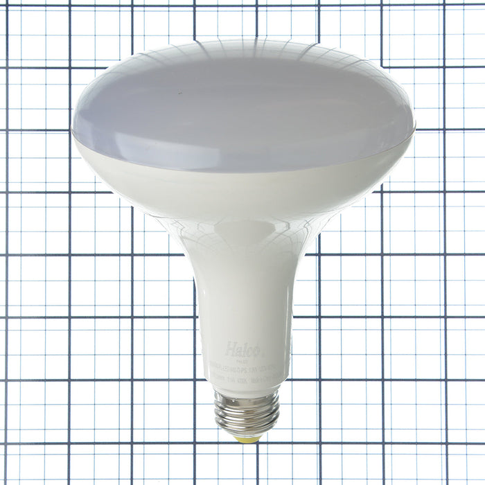 Halco 13BR40-FL-LED-940-D-PS 13W LED BR40 Flood Dimming 90 CRI 4000K White Housing T20/T24 JA8-2019-Performance Series (80288)