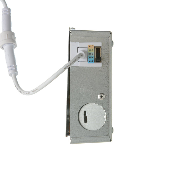 Halco FSDLS6FR12/CCT/LED Field Selectable Slim Downlight 6 Inch 12W 2700K 5000K Dimmable JA-8 ProLED Selectable (89094)