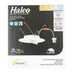 Halco PUSH-RSD-6-CS-BT-120V LED Retrofit Slim Downlight 6 Inch Baffle Trim 10W 900Lm Push Lens for CCT Selectable 2700K/3000K/3500K/4000K/5000K 120V Triac Dimming (89233)