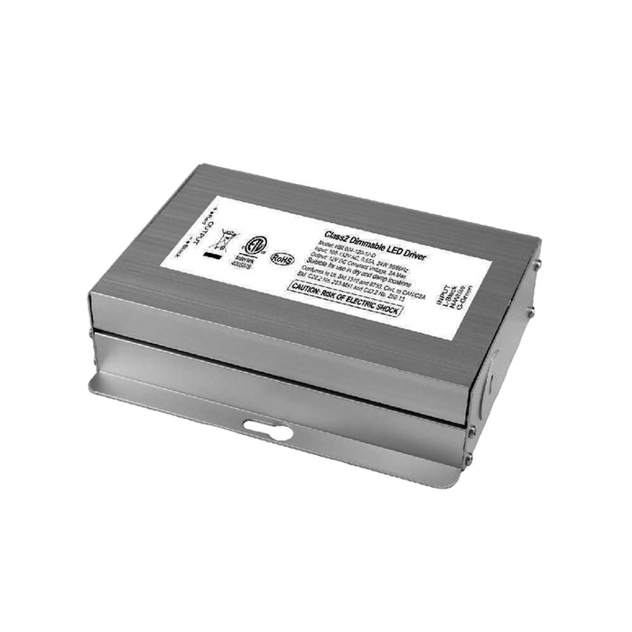 Lotus LED Lights 24V Hard Wired Dimmable Driver 24W Input 120V AC 6-Port Hub Included (HBL024-120-24-D)