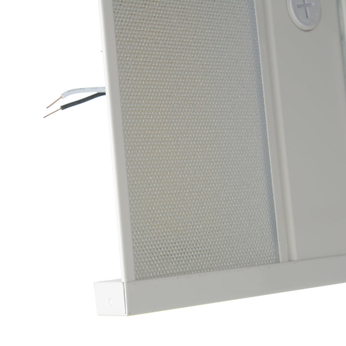 Standard-BL Linear High Bay Sensor Ready Selectable Lumen/CCT 12000Lm/18000Lm/24000Lm 4000K/5000K White Universal 120-277V ACV Medium Lens Distribution No Emergency Driver (HBLSR-241815L-4K5K)