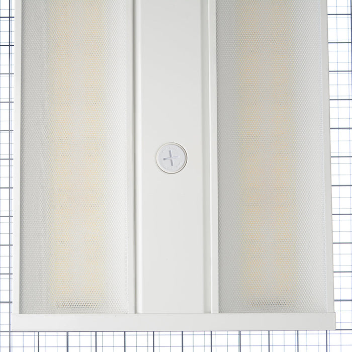 Standard-BL Linear High Bay Sensor Ready Selectable Lumen/CCT 12000Lm/18000Lm/24000Lm 4000K/5000K White Universal 120-277V ACV Medium Lens Distribution No Emergency Driver (HBLSR-241815L-4K5K)