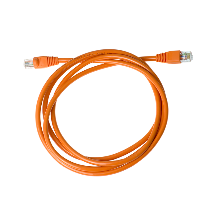 NX Lighting Controls Pre-Terminated Cat5 Cable 25 Foot Orange Plenum Rated (CAT5-25F-OR-PLENUM)