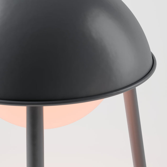 Bulbrite HELMET/TL/IR Cordless Indoor Modern Table Lamp Helmet 3.7V 2700K 90 CRI 300Lm Iron (K70102)