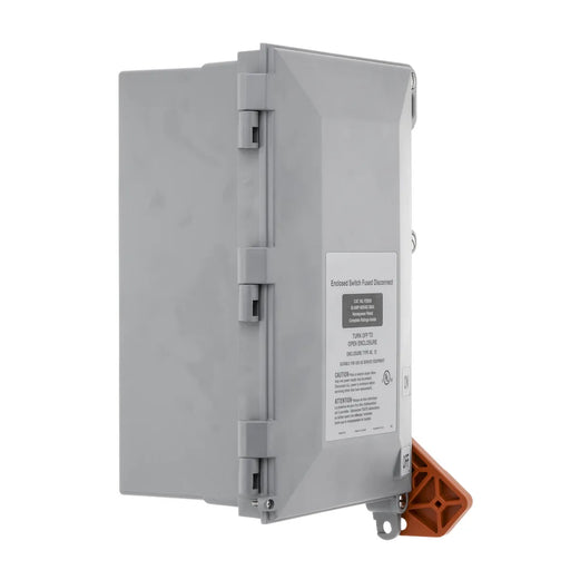 Bryant TECH-SPEC Fused Disconnect Switch Fused 3-Pole 30A 600V AC NEMA 4X 12 Non-Metallic Enclosure For Use With Class J Fuses (BRYFD30)