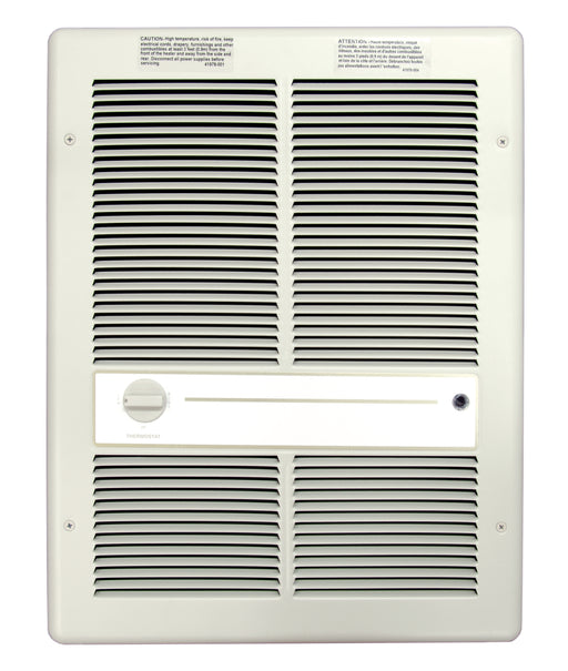TPI 03268202 Multi W 240/208V Fan Forced Wall Mount Heater No Thermostat No On/Off Switch White (HF3315RPW)