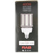 RAB HID Post Top 80 CRI Type B 100W CCT Selectable 3000K/4000K/5000K EX39 Base 277-480V (HID-100-EX39-8CCT-BYP/5SP/480V)