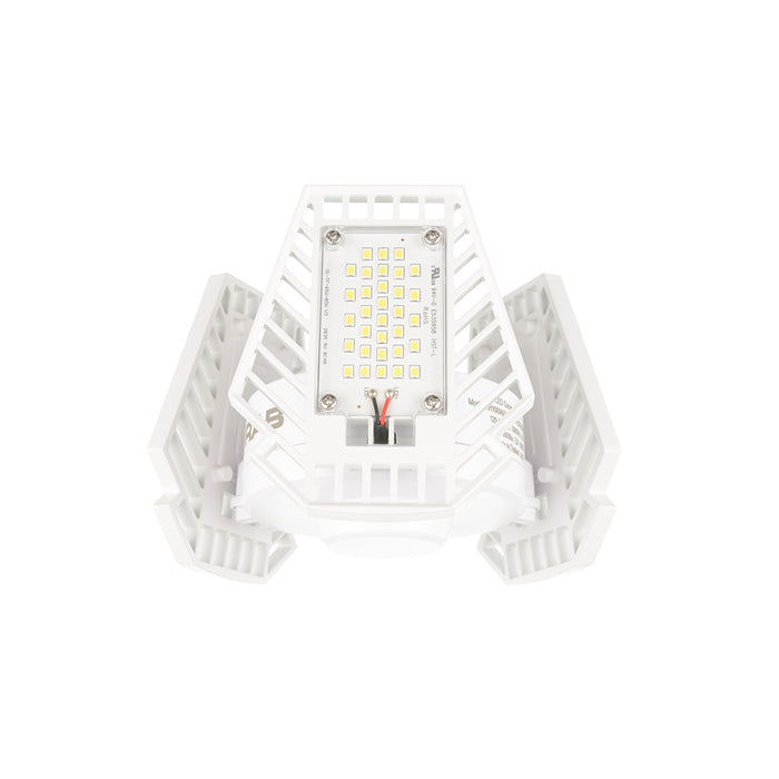 RAB Garage Light Vertical 65W E26 Base 8000Lm 120-277V 5000K 80 CRI (HID-65-V-E26-850-BYP-GL)