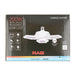 RAB Garage Light Vertical 65W E26 Base 8000Lm 120-277V 5000K 80 CRI (HID-65-V-E26-850-BYP-GL)