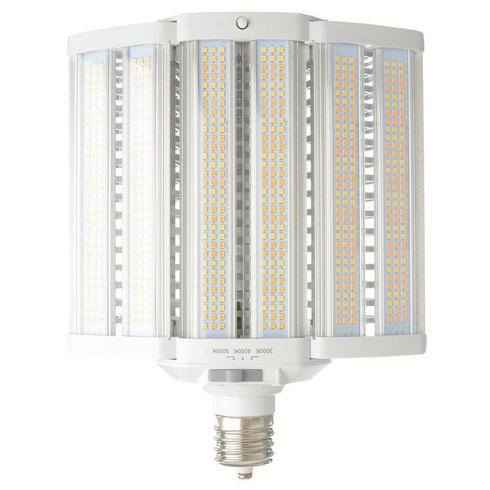 RAB HID Shoebox 80 CRI Type B 110W CCT Selectable 3000K/4000K/5000K 5 Sensor Ports (HIDFA-110-H-EX39-8CCT-BYP/5SP)