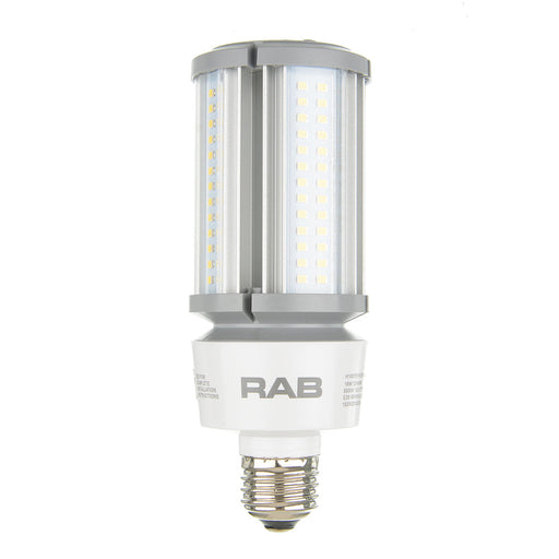 RAB HID Post Top Lamp 80 CRI Type B 6W/12W/18W 5000K E26 Base 2600Lm (HIDFA-18S-E26-850-BYP)