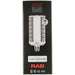 RAB Horizontal Lamp Field Adjustable CCT HID Wall Pack 80 CRI Type B 20W/30W/40W 3000/4000/5000K E26 Base (HIDFA-40S-H-E26-8CCT-BYP)
