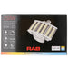 RAB HID Shoebox 80 CRI Type B 80W CCT Selectable 3000K/4000K/5000K 5 Sensor Ports (HIDFA-80-H-EX39-8CCT-BYP/5SP)