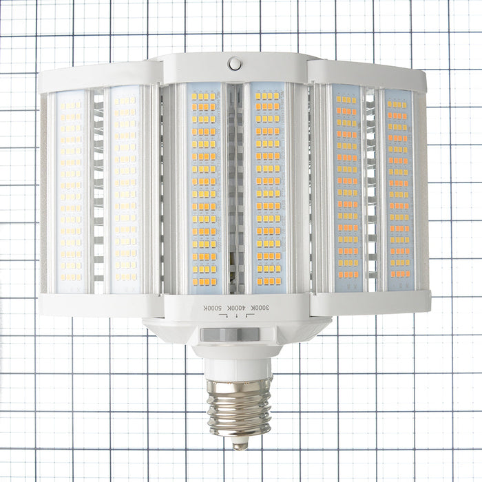 RAB HID Shoebox 80 CRI Type B 80W CCT Selectable 3000K/4000K/5000K 5 Sensor Ports (HIDFA-80-H-EX39-8CCT-BYP/5SP)