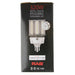 RAB HID Post Top 5-Pin 80 CRI Type B 54W/63W/80W CCT Selectable 3000K/4000K/5000K EX39 Base (HIDFA-80S-EX39-8CCT-BYP/5SP)
