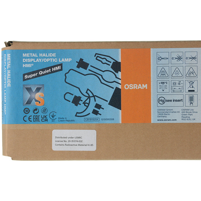 Osram 54313 575W Specialty/Stage Studio (HMI 575W/DXS)