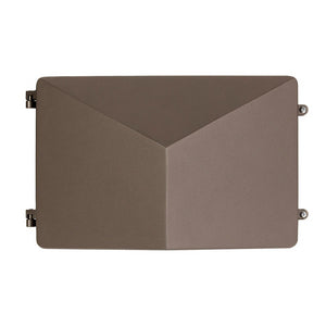 EXO PRL-C-LS-4K LED Wall Pack Selectable 18W/26W/35W/43W/52W/60W 2500Lm-8400Lm 4000K Type 3 Cut-Off 120-277V 0-10V Dimming Wall Mount Dark Bronze Matte Textured (93138997)