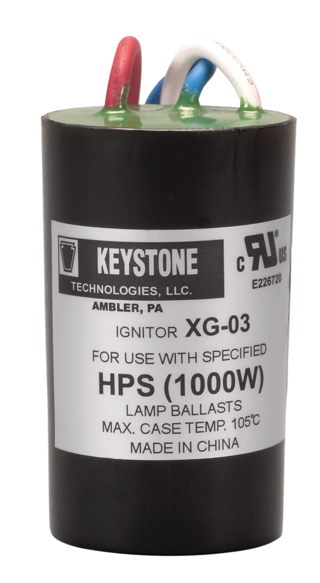 Keystone IGN-XG-03 Ignitor For 1000W High Pressure Sodium — Lighting Supply