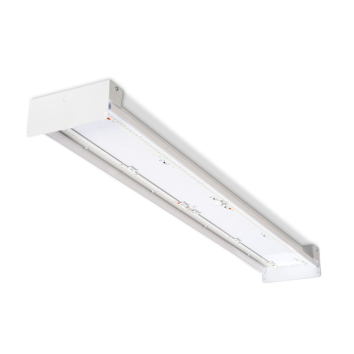 ATLAS 4 Foot Slim LED Linear High Bay 21500Lm 157W 4500K No Lens 0-10V Dimming 80 CRI White (ILHS418L)