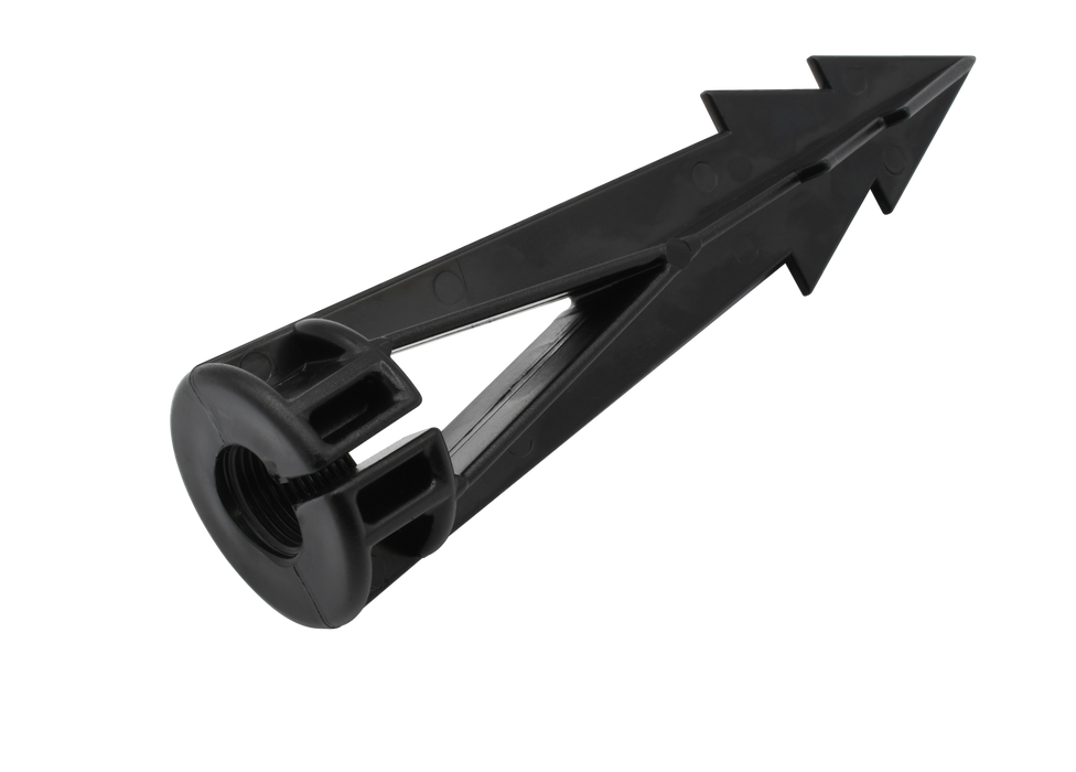 GM Lighting ILS Small Stake With Slot Black ABS 1/2 NPS (ILS-A110P)