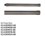 GM Lighting ILS Fixed Stem 18 Inch Brass-Brass Locknut Antique Brass Finish (ILS-A304S18-AB)