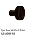 GM Lighting ILS Spot Knuckle Knob Brass (ILS-A701-AB)
