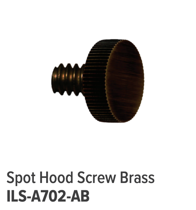 GM Lighting ILS Spot Hood Screw Brass (ILS-A702-AB)