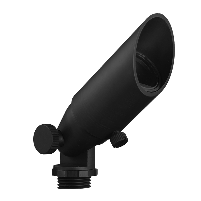 GM Lighting ILS Small Adjustable Spotlight 12V 1.4 Inch Diameter Black MR8 Lamp 2.5W Maximum [Not Included] (ILS-D100-BK)