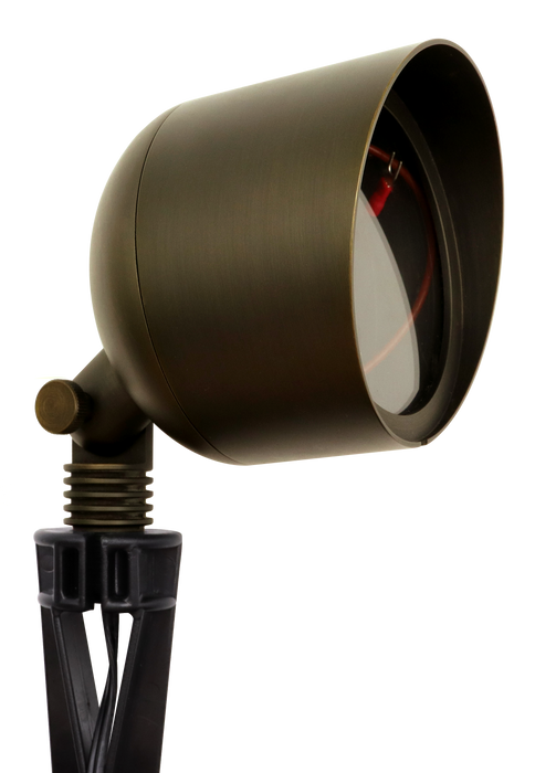 GM Lighting ILS Directional 700 4.7 Inch Spotlight Antique Brass ILS-A110P Stake - PAR36 Lamp 17W Maximum [Not Included] (ILS-D700-AB)