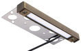 GM Lighting ILS Hardscape Light 7 Inch 3000K 4W Antique Brass Integrated Lamp 4W Maximum 3 Stainless Steel Brackets (ILS-H100-30K-AB)