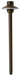 GM Lighting ILS Path 101 4 Inch Hat Path Light 19 Inch High Antique Brass With ILS-A100P Stake - G4 Lamp 4W Maximum [Not Included] (ILS-P101-AB)