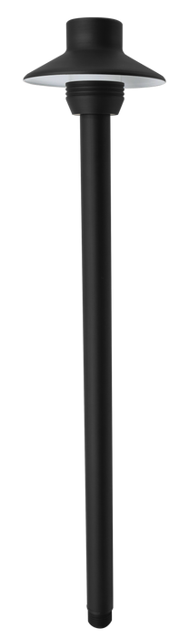 GM Lighting ILS Small Hat Path Light 12V 4 Inch Diameter Black G4 Lamp 4W Maximum [Not Included] (ILS-P101-BK)