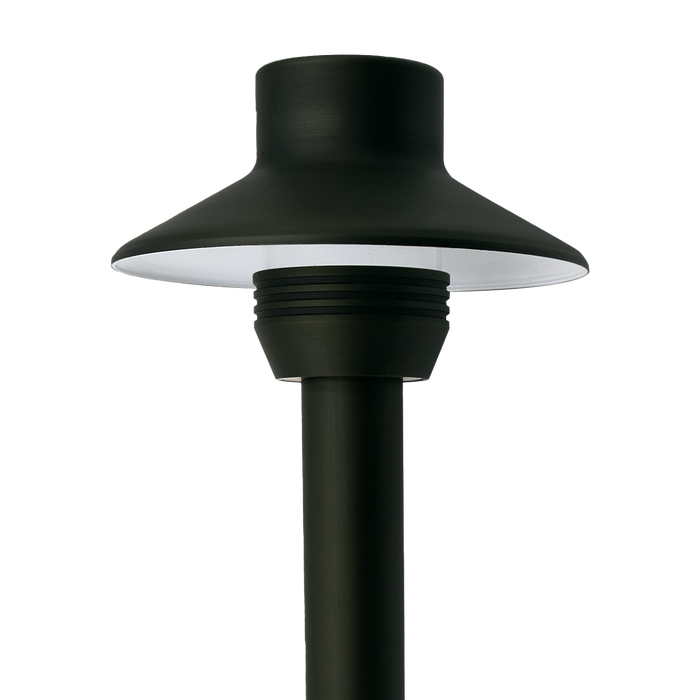 GM Lighting ILS Small Hat Path Light 12V 4 Inch Diameter Black G4 Lamp 4W Maximum [Not Included] (ILS-P101-BK)