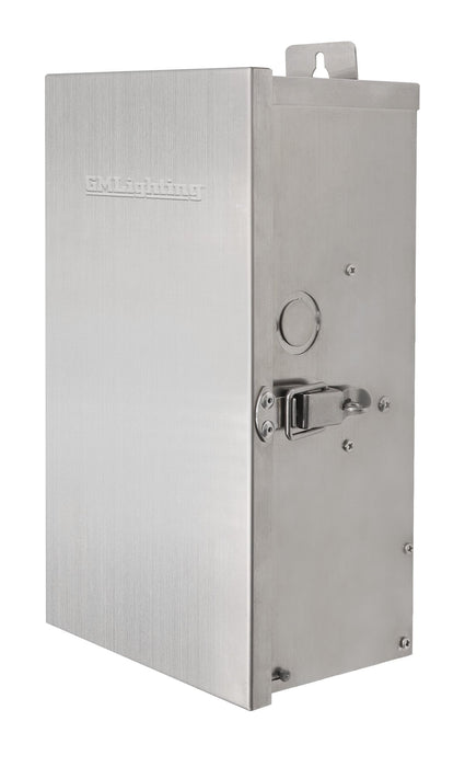 GM Lighting ILS Transformer 150W Stainless Steel Case Plug For Control 120Vac Input 12/13/14/15Vac Output (ILS-S150B-SS)